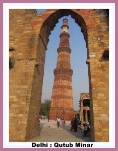 DELHI qutub minar delhi