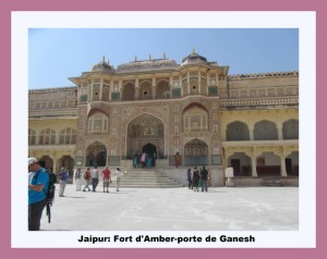 jAIPUR FORT D4AMBER PORTE DE GANESH